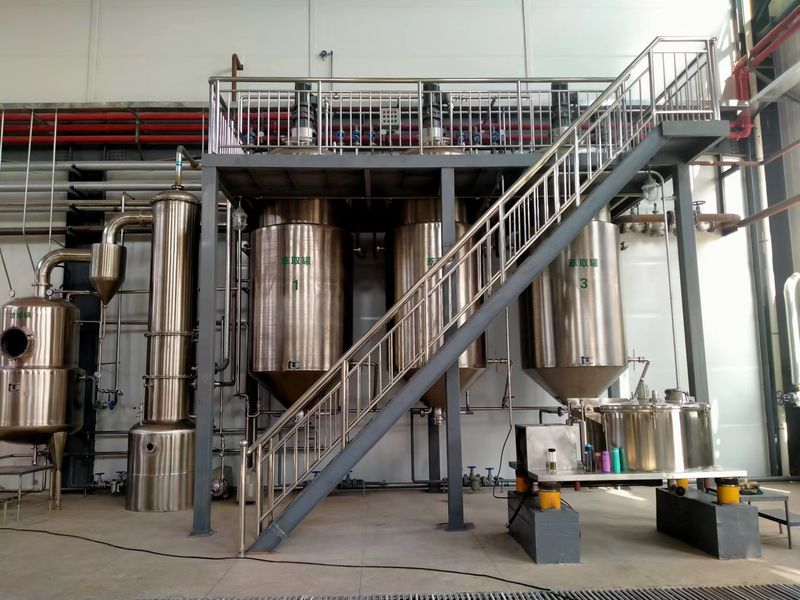 Shaanxi Baisifu Biological Engineering Co., Ltd. производственная линия завода