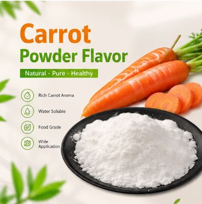 Natural Carrot Powder Flavor for Instant Soup Mix Creamy Carrot Broth and Vegetable Bouillon Powder