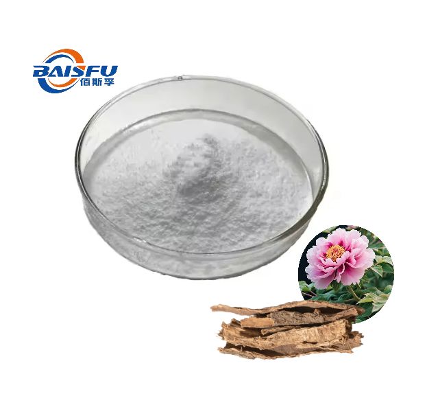 Baisfu Hot Selling palnt extract High Quality Moutan Paeonolum Extract Powder CAS: 552-41-0 Peony Root Extract Paeonolum Powder 99% used in medicine field.