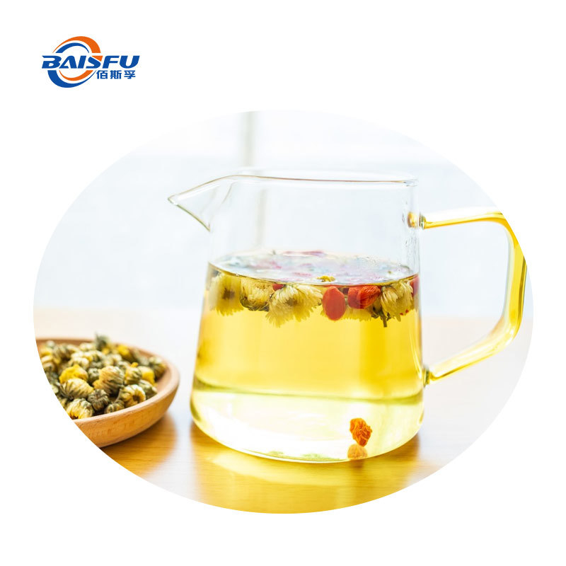 Baisfu pure natural Brownish-yellow powder Chrysanthemi Indici Flos P.E powder Flavonoid content 30%-50% for medicine / cosmetics / health supplements