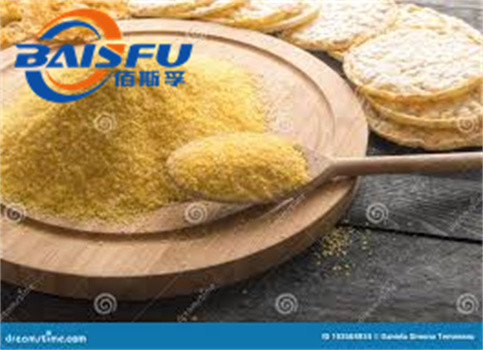 Shaanxi Baisfu plant extract Light yellow fine powder high quality puffed corn powder 100% pass 80 mesh food grade for Comprehensive nutritional supplement and baked food