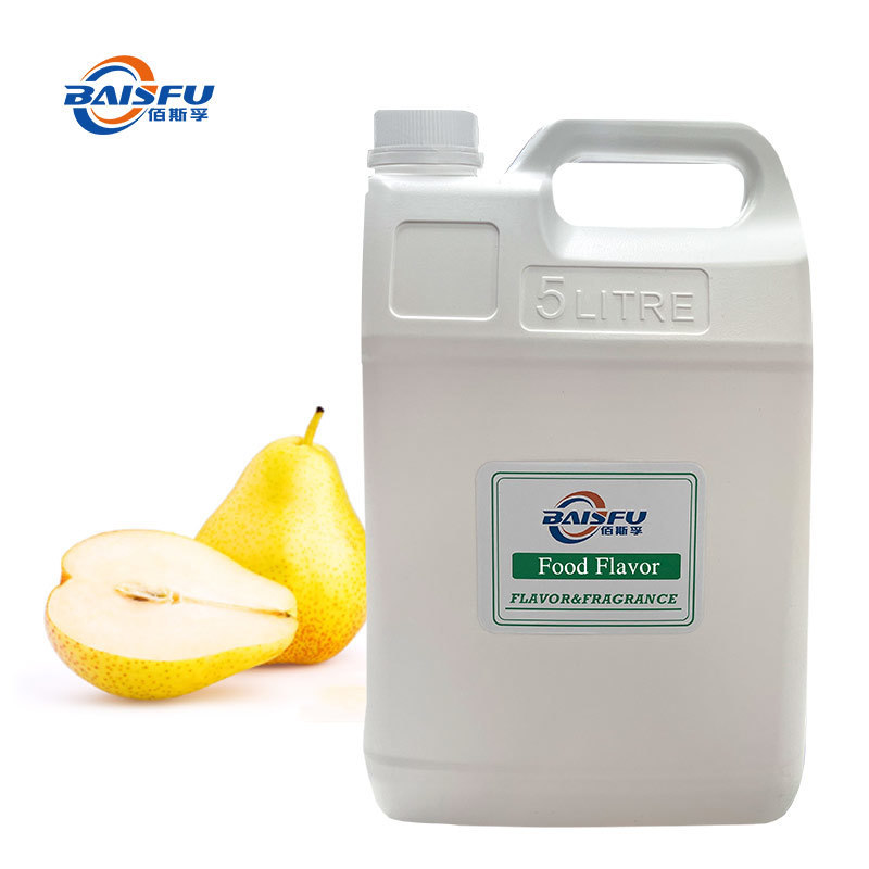 Pear essence has a rich and mellow pear aroma, which can provide a realistic pear flavor experience for food products
