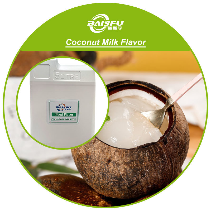 BAISFU Concentration 99% Coconut Milk Flavor for Food Flavoring 