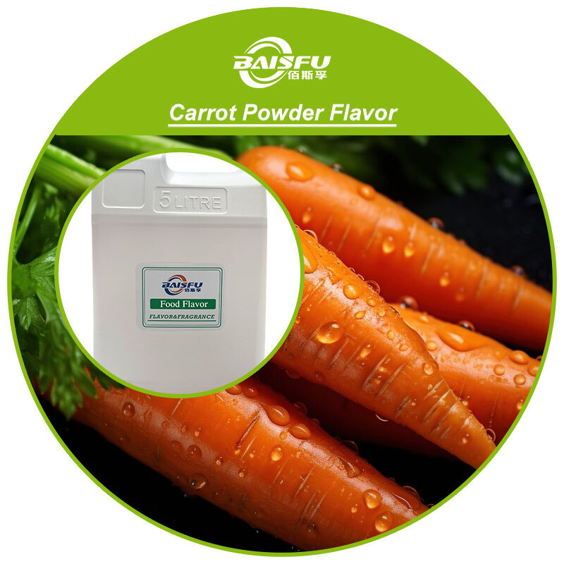 Natural Carrot Flavor Powder | Water-Soluble & High-Strength | For Food, Beverages, Soups| Rich in Beta-Carotene & Vitamin 