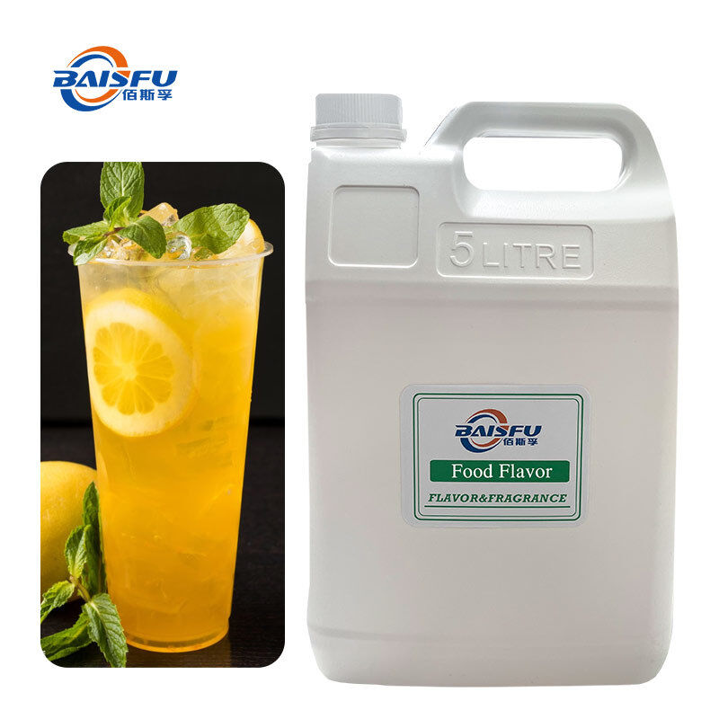 Natural Lemon Flavor - Water-Soluble Liquid, High Concentration, Food Grade for Beverages, Baking, Confectionery & Dairy Products