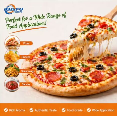 Concentrated Pizza Powder Flavor for Pizza Seasoning Sprinkle and Dry Topping Blend