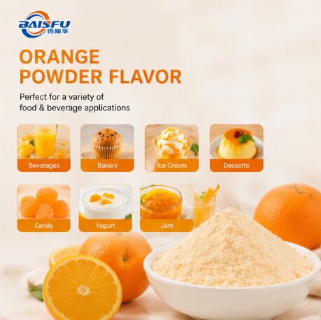 Premium Orange Powder Flavor for Instant Juice Powder Fruit Drink Mix and Vitamin C Beverage