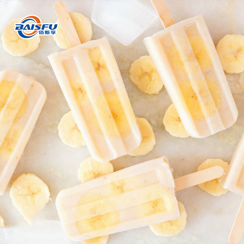 Baisfu Wholesale Freeze-Dried Banana Powder Natural Food Grade Water Soluble Fruit Powder for Solid Beverages