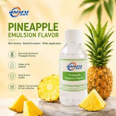 High Quality Pineapple Emulsion Flavor for Beverage Juice and Soft Drink Manufacturing